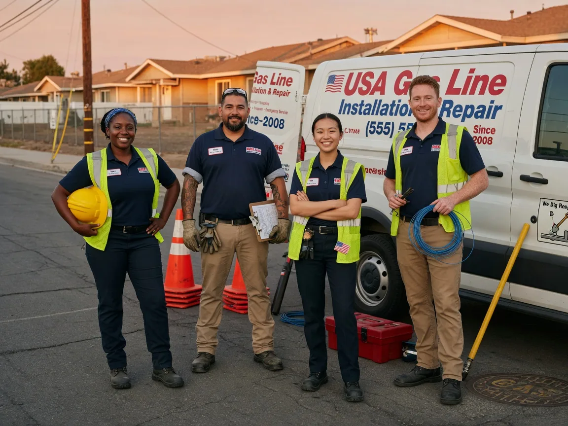 Gas Line Installation company in Rutherford, CA